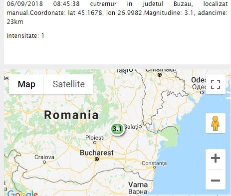 CUTREMUR mare în România! Ce magnitudine a avut