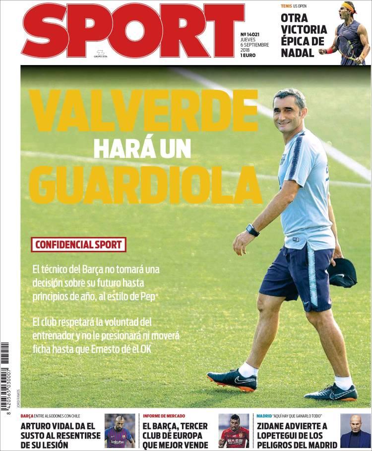 Revista presei sportive, 06.09.2018: FCSB, unică în Europa cu ”ajutorul” lui Gigi Becali; Contra lansează ”New Romania”; Real Madrid copiază modelul ”Qaka”