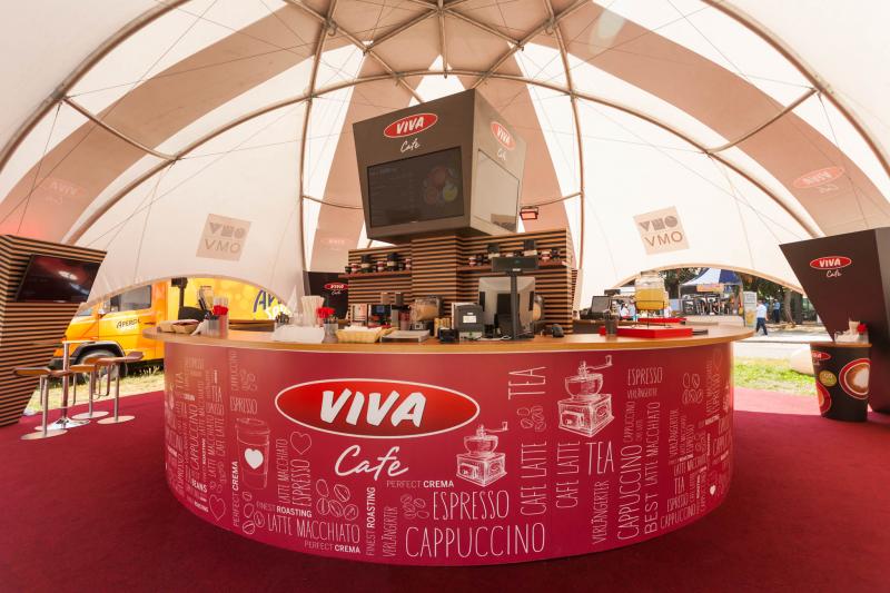 VIVA Cafe te așteaptă la Bucharest Street Food Carnival să-ți iei ceașca de bună dispoziție