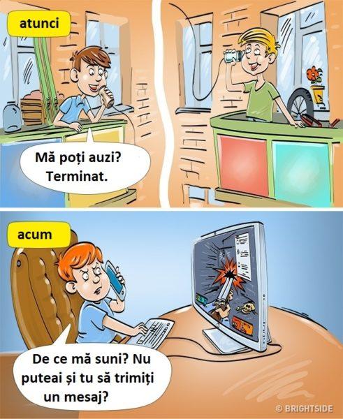 7 imagini care arată diferentele dintre copilaria ta și a lor