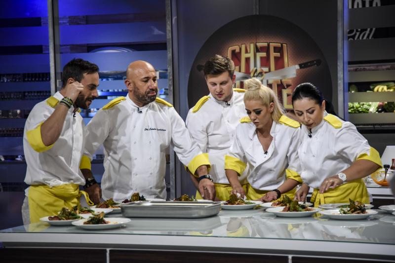 Tema liberă, ultima provocare culinare pe echipe la ”Chefi la cuțite”