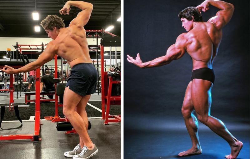 Fiul lui Arnold Schwarzenegger din aventura lui cu o menajeră a recreat o fotografie celebră a tatălui său! Cât de mult seamănă – FOTO