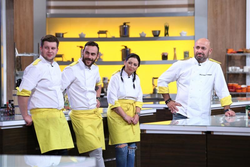 Record de audienţă în semifinala „Chefi la cuțite”: 5 bucătari au rămas în cursa către finală