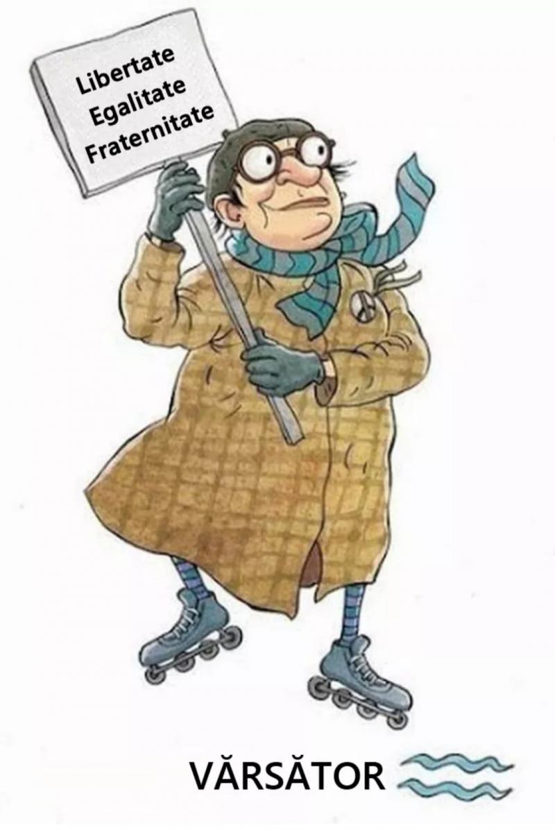 Horoscopul în imagini. Cum îmbătrânește fiecare zodie! La bătrânețe, Vărsătorul începe să-și arate caracterul său rebel. Va fi o fire excentrică și copilăroasă!