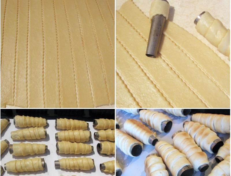 Cum pregătim mult adoratele rulouri din aluat fraged umplute cu cremă de vanilie