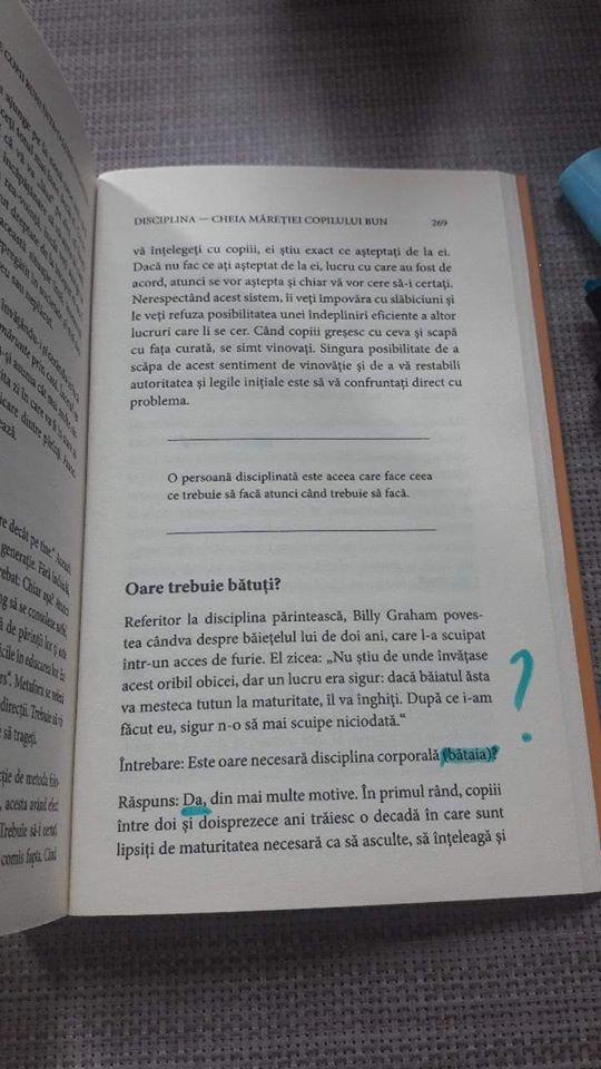 Cărți de Curtea Veche: ”Copilul te-a provocat? Pac, o bătaie! Ea aduce dragoste. Începeți de la doi ani!”