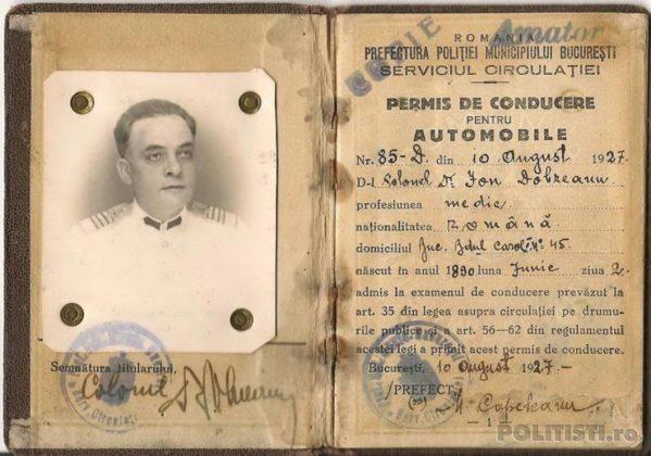 11 octombrie: 106 ani de permis de conducere! Cum arătau primele permise din România și care erau condițiile pentru a deține acest act
