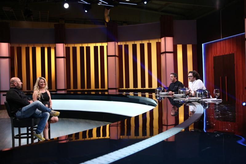 Barbie, întâlnire cu Cătălin Scărlătescu în platoul Chefi la cuțite