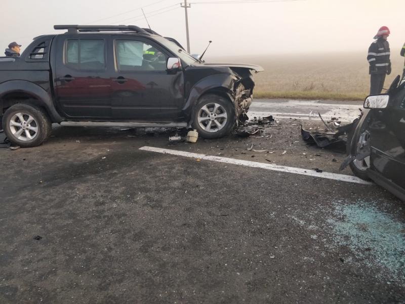 Accident teribil cu trei victime, la Sascut! A intervenit echipajul de Descarcerare Grea | FOTO
