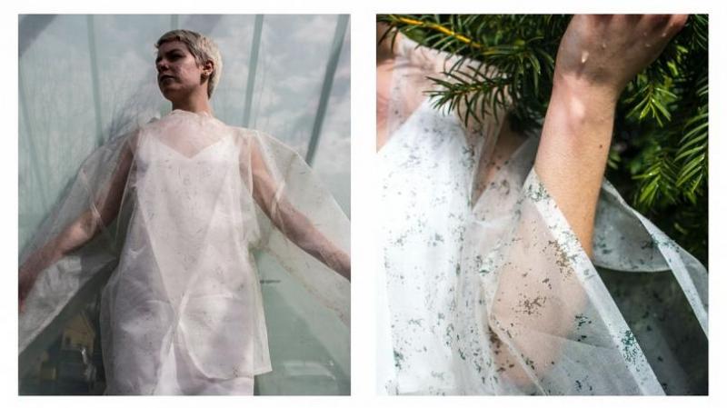 Viitorul modei este acum! Articole vestimentare construite dintr-un materiale care fac fotosinteză și care ar putea să purifice aerul din jur atunci când sunt purtate