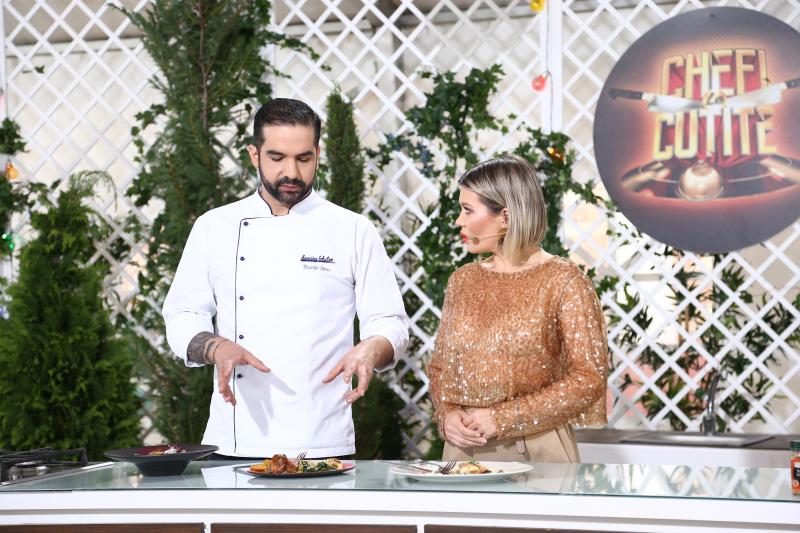 Anason, migdale și...păstârnac, o combinație ”scărlătesciană”! A ”lucrat la inimă” și i-a ieșit! Chef Cătălin Scărlătescu câștigă a 15-a amuletă a sezonului: ”Băi, nu îl mai suport!”