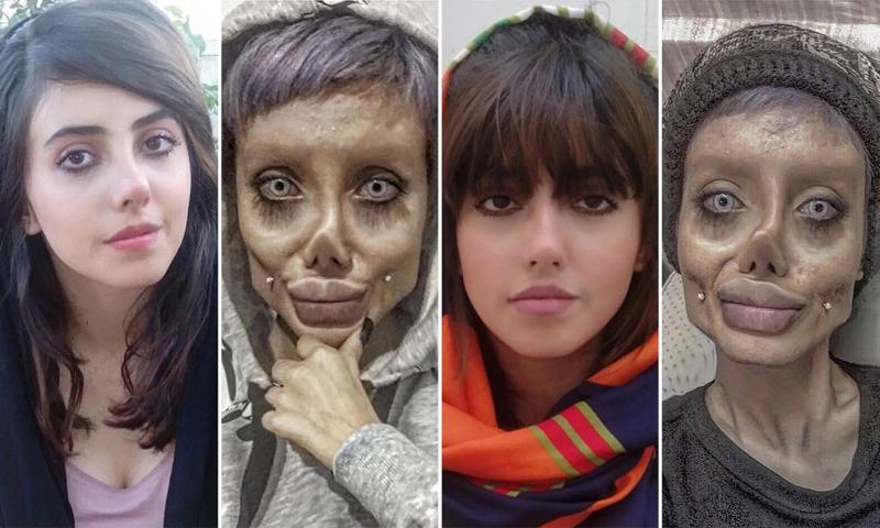 Cum arată în realitate Sahar Tabar. Iraniana care și-a făcut 50 de operații estetice pentru a semăna cu Angelina Jolie