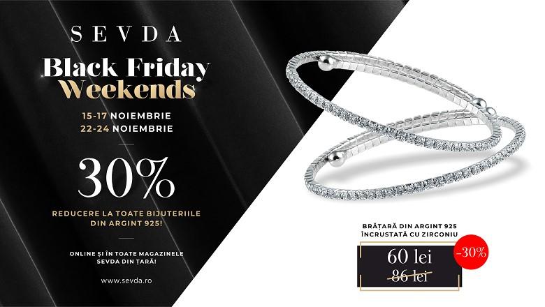 Nu rata Black Friday la Sevda Diamonds ! Cea mai mare reducere din an la bijuteriile cu diamante