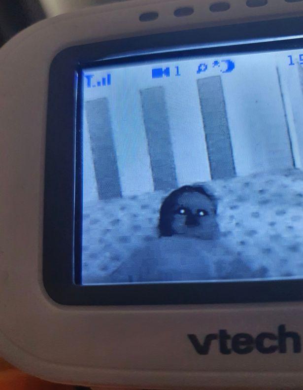 Părinții au luat un monitor de bebeluși, dar au trăit un șoc când au văzut ochii copilului! „Chemați preotul pentru exorcizare”