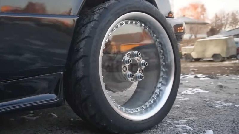 Jante invizibile pentru mașină! Experiment sau începutul unui nou trend? - VIDEO