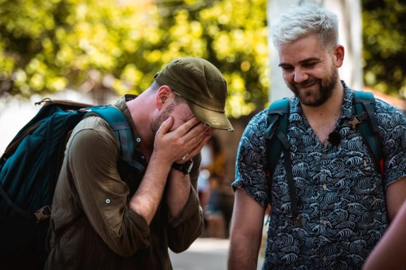 Alex Abagiu și prietenul lui Radu, despre experiența „Asia Express”: „Poți să începi o oră râzând și să o termini urlând isteric”
