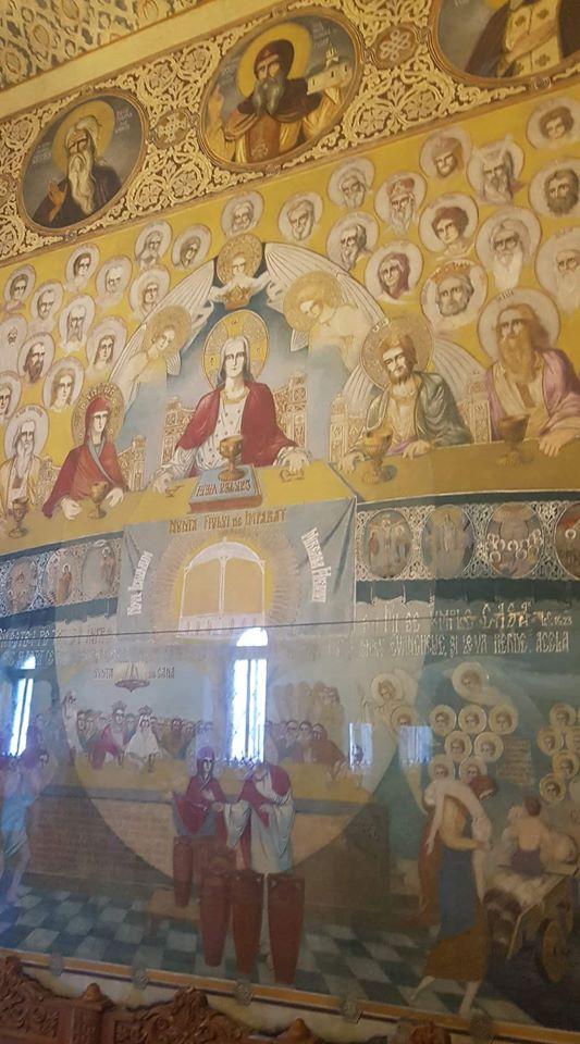 Biserica din Drăgănescu, pictată de Arsenie Boca, este considerată ”Capela Sixtină a Ortodoxiei Românești”