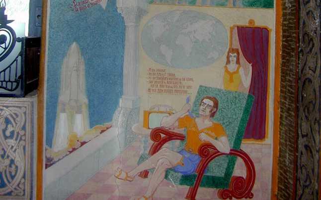 Biserica din Drăgănescu, pictată de Arsenie Boca, este considerată ”Capela Sixtină a Ortodoxiei Românești”