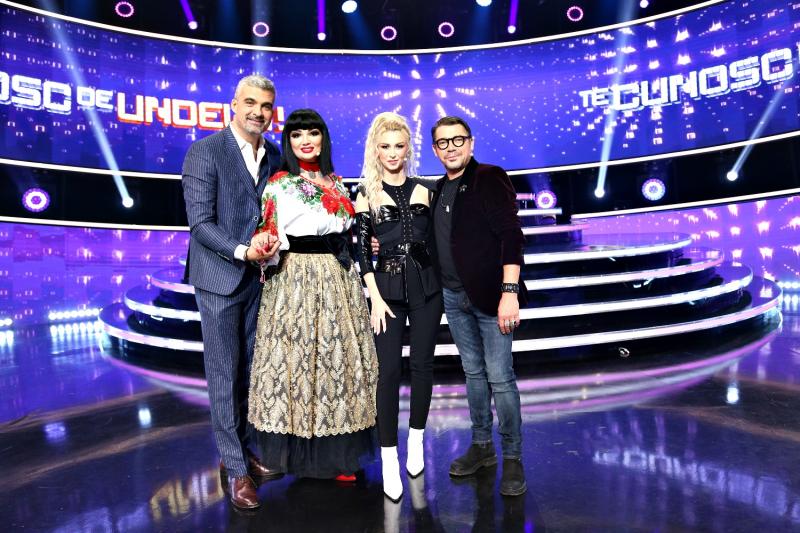 Angela Similea, Raj Kapoor, Katty Perry, Lady Gaga și Ștefan Bănică urcă, sâmbătă, pe scena show-ului Te cunosc de undeva!