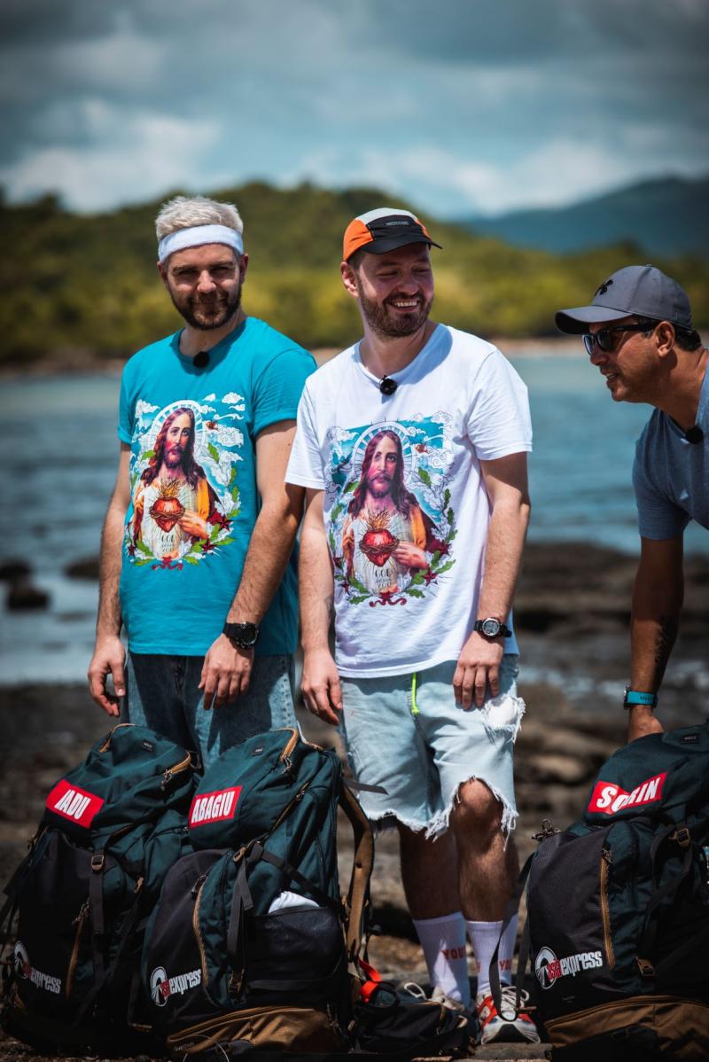 Alex Abagiu și Radu și-au făcut tricouri cu Vica și Daniela Crudu pentru „Asia Express”! Cum și-au explicat alegerea