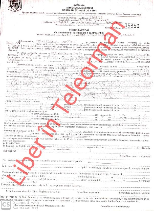 Uluitor! Fermier amendat de Garda de Mediu, după ce a plantat 40.000 de arbori! ”Sunt sigur că sunt și alți oameni în această situație, dar nu vorbesc de frică”