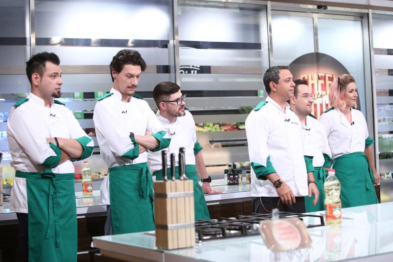 Chefii ascut cuțitele după ultimele eliminări. Cocktail dish, tema zilei pentru cele trei echipe