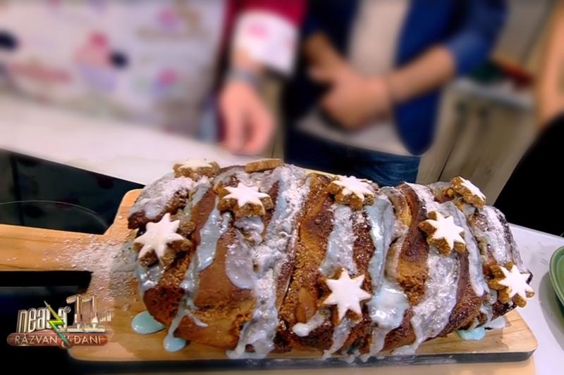 Rețetă de Cozonac pentru Crăciun cu umplutură de caramel și nuci - Rețeta lui Vlăduț