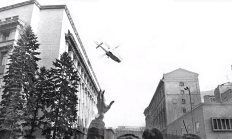 „Vom fi pulverizaţi în unul-două minute”. Elicopterul cu care a fugit Nicolae Ceaușescu, la un pas de prăbușire în București! Comandorul Mihai Ștefan, detalii neștiute