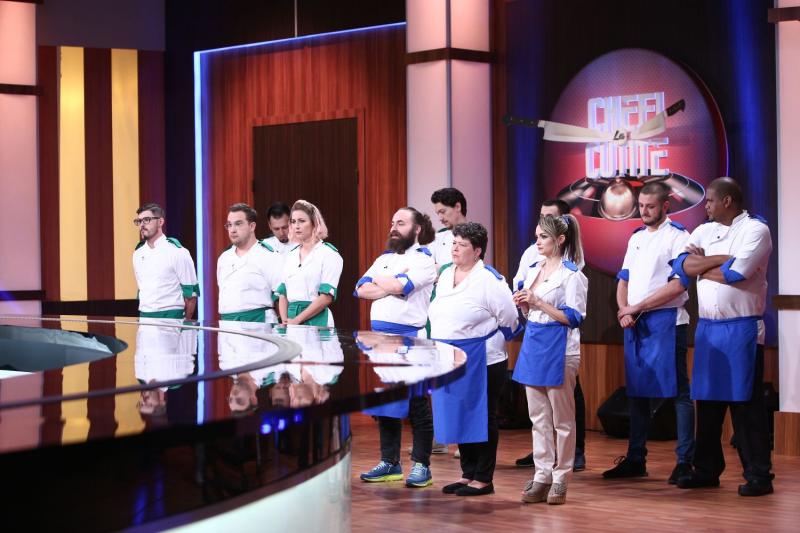 Chef Dumitrescu și-a pierdut cuțitul de aur: ”S-a scufundat Titanicul cu toată lumea la bord”! Chefi la cuțite, lider detașat de audiență