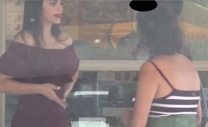 Eu, tu și cealaltă iubită a ta! O tânără însărcinată a trăit șocul vieții ei când a decis să își testeze iubitul cu ajutorul unei bombe sexy. Foto