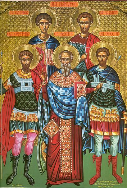 Calendar ortodox 22 februarie. Aflarea moaștelor sfinţilor mucenici din Evghenia