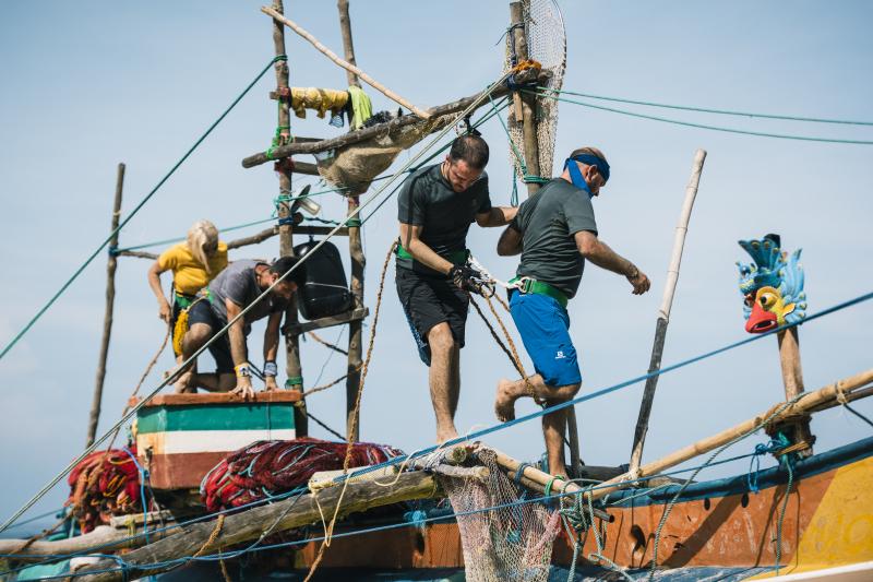 Clipe tensionate, certuri și o accidentare cumplită! Vedetele de la „Asia Express” au trecut prin momente grele în Sri Lanka