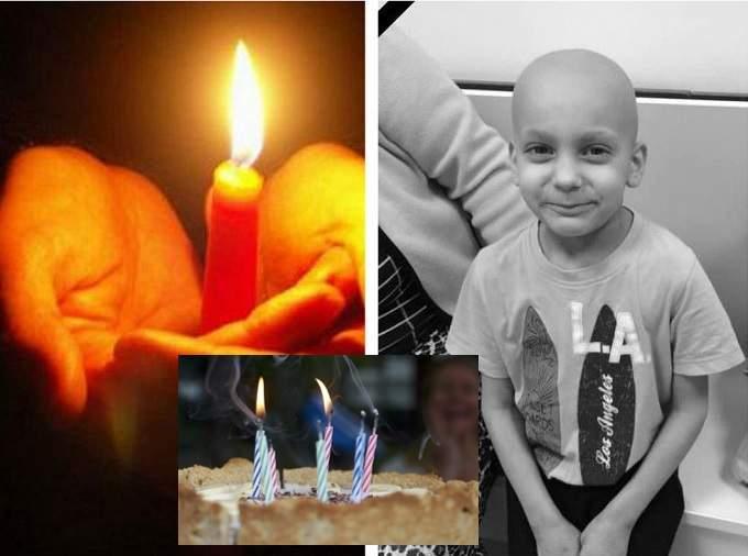 Au curs râuri de lacrimi! A fost înmormântat Marian, băiețelul care s-a stins de cancer cu o zi înainte de a împlini 7 ani