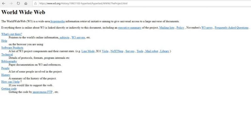 30 de ani de World Wide WEB. Cum arătau prima pagină de ”net” și primul server
