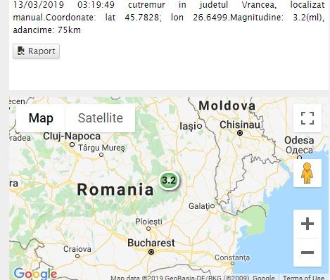 Cutremur în România, azi, 13 martie! Magnitudine 3.2 pe scara Richter