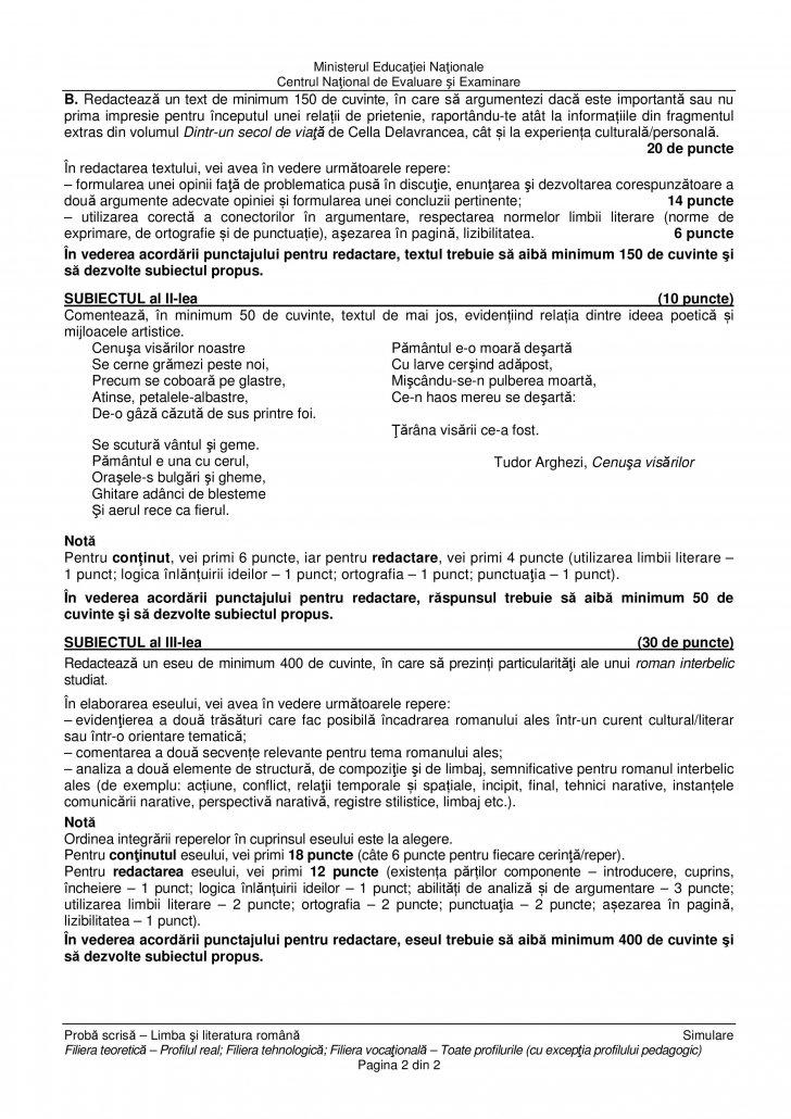 Tudor Arghezi și eseu, cerințe la Simulare Bac 2019. Subiecte mai grele ca anul trecut?