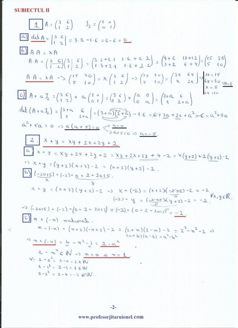 UPDATE: Simulare Matematică Bac 2019. Avem subiectele! Ce a picat la clasa 12