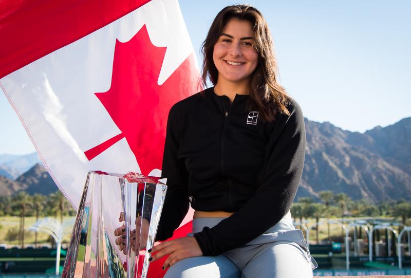 Ce bine îi stă! Primele imagini cu Bianca Andreescu și trofeul de la Indian Wells: „A fost o călătorie nebună, o adevărată poveste a Cenuşăresei”