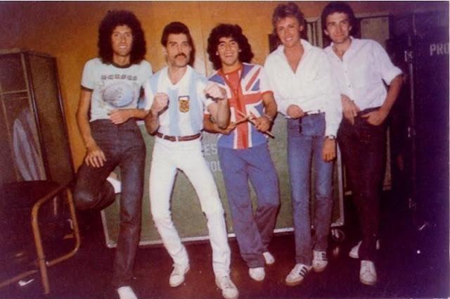 Cum l-a făcut Freddie Mercury pe Maradona să trădeze Argentina. ”De unde dracu era să știu?”