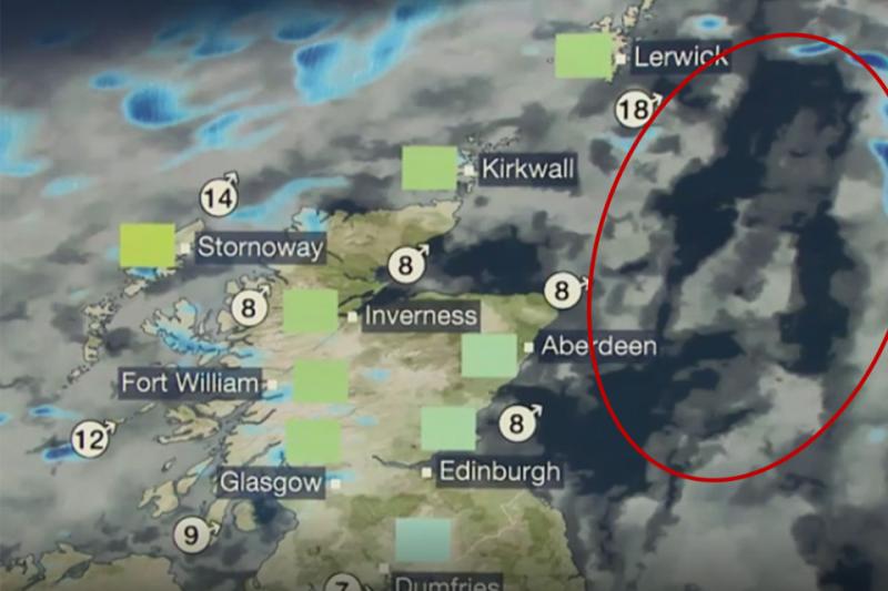 Prince s-a arătat pe harta meteo de la BBC! „A apărut cu chitara la el” - Foto