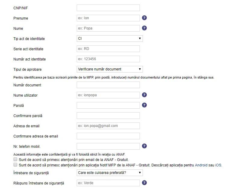 Declarația Unică ANAF 2019. Cum te înregistrezi în SPV, Spațiu Privat Virtual ANAF