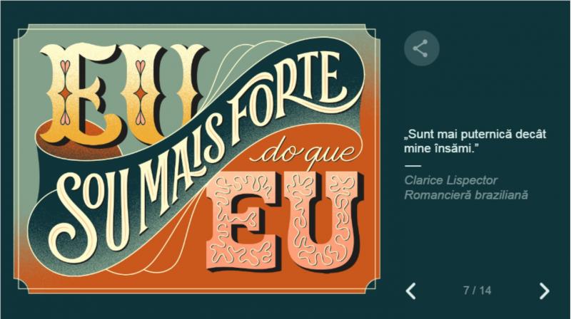 Ziua Femeii 2019. Cum sărbătorește Google Doodle femeia în România și în lume