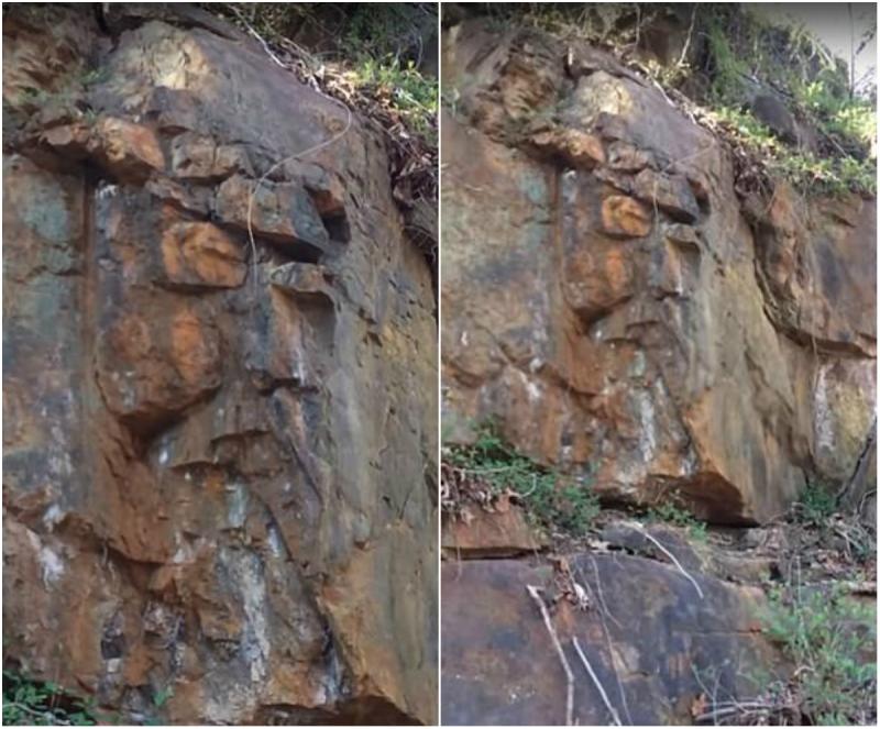 O femeie a filmat momentul în care chipul Mântuitorului i-a apărut în cale: „E Iisus! Puteți să îl vedeți?”