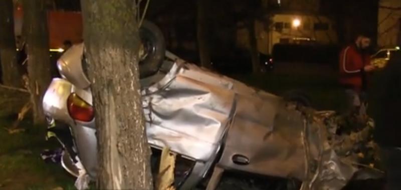 Mașini făcute praf! Accident grav în stațiunea Mamaia: tânără în comă și alte trei persoane sunt rănite (FOTO)