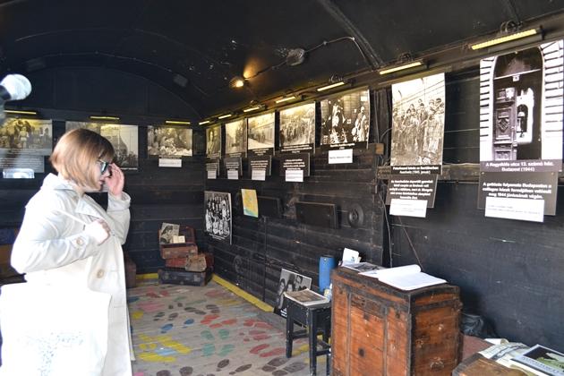 Vagon de la lagărul de exterminare Auschwitz, în România! Ce se găsește în interior