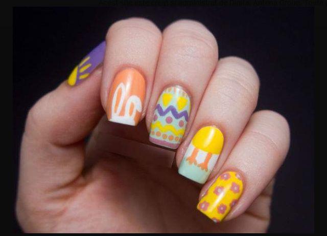 Modele de unghii 2019. Vezi cele mai frumoase modele de unghii de Paște