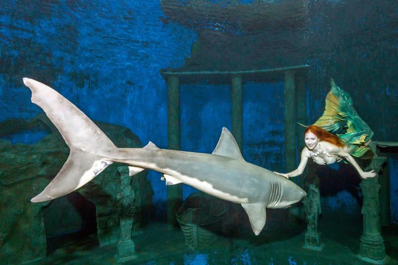 Născută fără auz, și-a dedicat viața transformării într-o sirenă în carne și oase: „Vreau ca picioarele mele să devină o coadă, ca a lui Ariel”