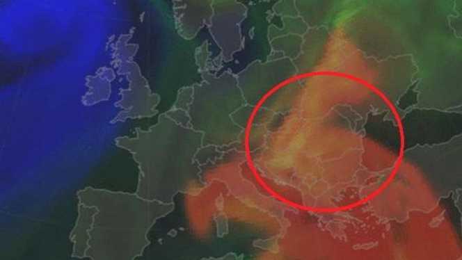 Praf saharian în România. Unde îl poți vedea azi și ce se întâmplă cu vremea