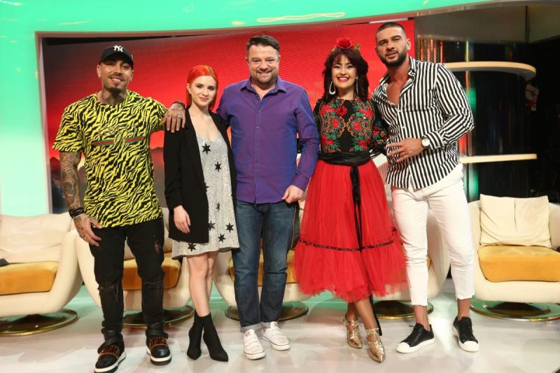 Antonia și Alex Velea, Cristina Ciobănașu și Vlad Gherman vor ghici celebritățile din spatele măștilor, la Scena misterelor
