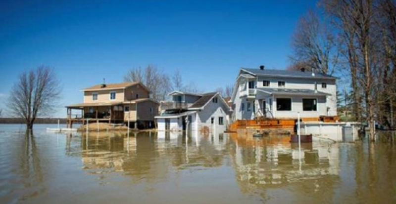 Pericol de inundații! Peste 5.000 de persoane evacuate, în urma ruperii unui dig situat la vest de Montréal: „N-am avut ce să facem! Apa urca în timp ce vorbeam”